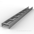 Sistema de soporte de puente de bandeja de cable de aleación de aluminio